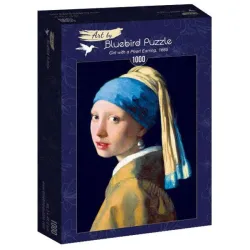 Bluebird Puzzle La chica de la perla, Vermeer de 1000 piezas 60065