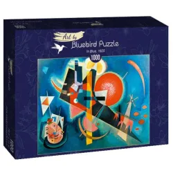 Bluebird Puzzle En azul, Kandinsky de 1000 piezas 60021