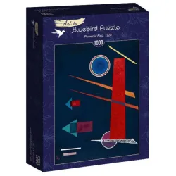 Bluebird Puzzle Rojo potente, Kandinsky de 1000 piezas 60127