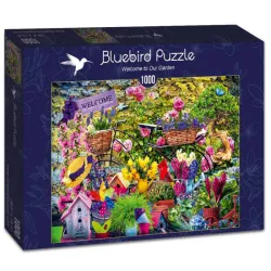 Bluebird Puzzle Bienvenido a tu jardín de 1000 piezas 70493