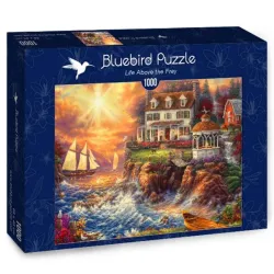 Bluebird Puzzle Viviendo en el acantilado de 1000 piezas 70207