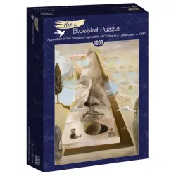 Bluebird Puzzle Aparición del rostro de Afrodita de Cnidos en un paisaje, Dalí de 1000 piezas 60103