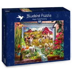 Bluebird Puzzle Cuadro mágico de la granja de 1000 piezas 70499