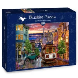 Bluebird Puzzle Tranvía de San Francisco de 1000 piezas 70512