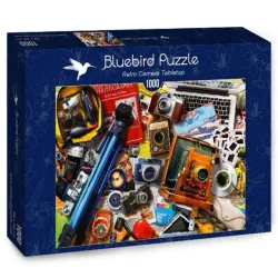 Bluebird Puzzle Cámaras retro de 1000 piezas 70240