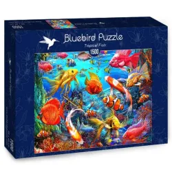 Bluebird Puzzle Peces tropicales de 1500 piezas 70192