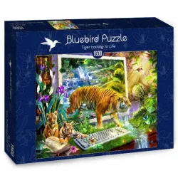 Bluebird Puzzle Tigres cobrando vida de 1500 piezas 70200