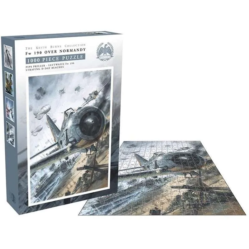 FW 190 over Normandy Puzzle Zee Productions 1000 piezas BELL004PZT