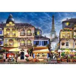 Puzzle de madera Desayuno en Paris 300 piezas Wooden City