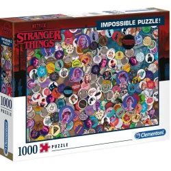 Puzzle Clementoni Imposible Stranger Things de 1000 Piezas