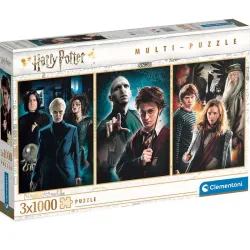 Puzzle Clementoni Personajes de Harry Potter 3x1000 piezas 61884
