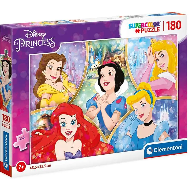 Puzzle Clementoni Princesas Disney 180 piezas 29311