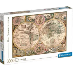 Puzzle Clementoni Mapa antiguo 3000 piezas 33531