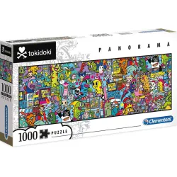 Puzzle Clementoni Panorama Tokidoki 1000 piezas 39568