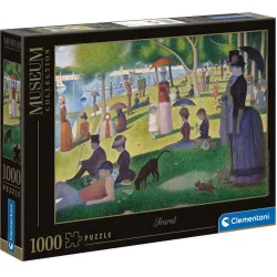 Puzzle Clementoni Tarde de domingo en la Grande Jatte,Seurat 1000 piezas 39613