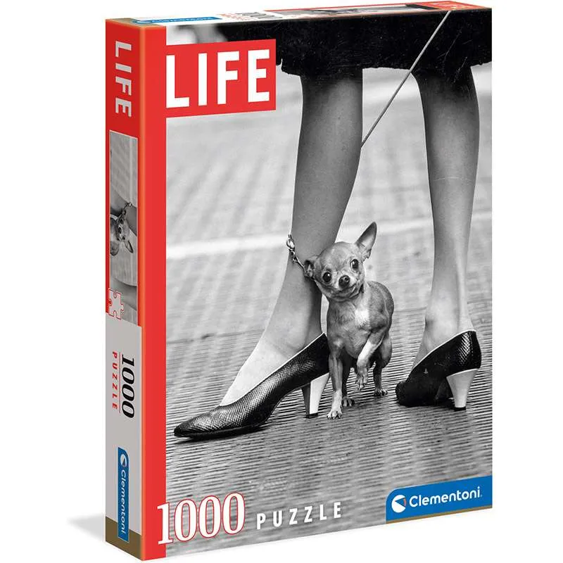 Puzzle Clementoni Life Chihuahua 1000 piezas 39634