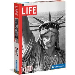 Puzzle Clementoni Life Estatua de la Libertad, Nueva York 1000 piezas 39635