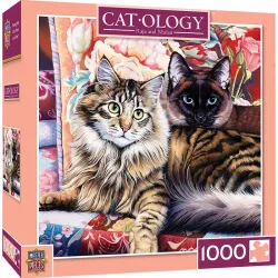 Puzzle MasterPieces Cat-Ology - Raja and Mulan de 1000 piezas 71814