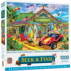 Puzzle MasterPieces Diversión en la playa de 1000 piezas 72001
