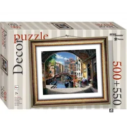 Puzzle Step Puzzle 500 + 550 piezas Deco Plastic Venecia 98023