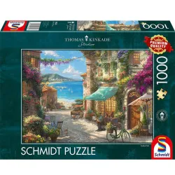 Puzzle Schmidt Café en la Riviera italiana de 1000 piezas 59624