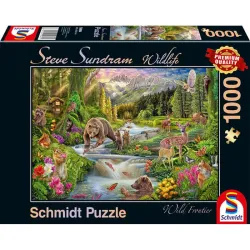 Puzzle Schmidt Vida salvaje del bosque de 1000 piezas 59964