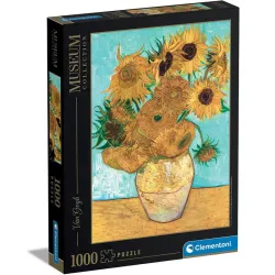 Puzzle Clementoni Los girasoles, Van Gogh 1000 piezas 31438