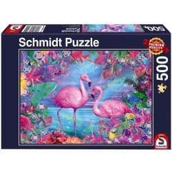 Puzzle Schmidt Flamencos de 500 piezas 58342