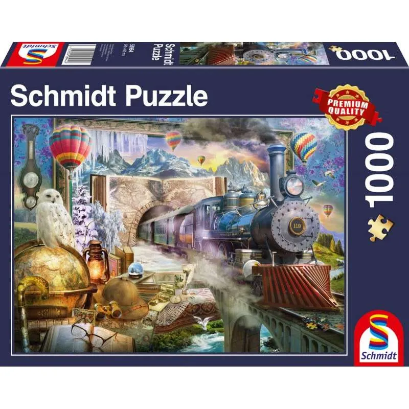 Puzzle Schmidt Viaje mágico de 1000 piezas 58964