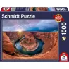 Puzzle Schmidt Glen Canyon, Horseshoe Bend en el río Coloradode 1000 piezas 58952