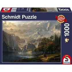 Puzzle Schmidt Idilio de la cascada de 1000 piezas 58399