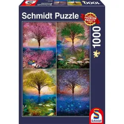 Puzzle Schmidt Árbol mágico junto al lago de 1000 piezas 58392