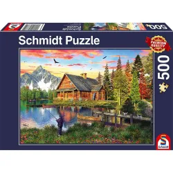 Puzzle Schmidt Pesca en el lago de 500 piezas 58371