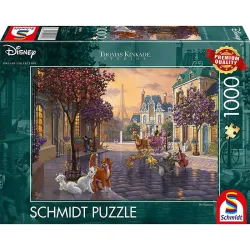 Puzzle Schmidt Disney, Los Aristogatos de 1000 piezas 59690