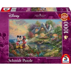 Puzzle Schmidt Disney, Mickey y Minnie de 1000 piezas 59639