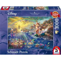 Puzzle Schmidt Disney, La Sirenita de 1000 piezas 59479