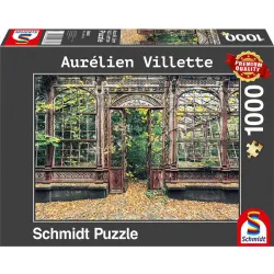 Puzzle Schmidt Ventanas de arcos con vegetación de 1000 piezas 59683