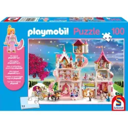 Puzzle Schmidt Playmobil Castillo de Princesas de 100 piezas 563833