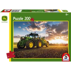 Puzzle Schmidt Tractor John Deer 6150R de 200 piezas 56145