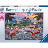 Puzzle Ravensburger Flamencos de 1000 Piezas 170821