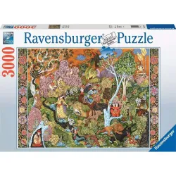 Ravensburger puzzle 3000 piezas Jardín de los signos 171354