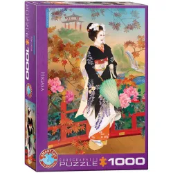 Puzzle Eurographics 1000 piezas Geisha Higasa 6000-0742
