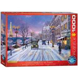 Puzzle Eurographics 1000 piezas Nochebuena en París 6000-0785