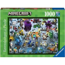 Puzzle Ravensburger Minecraft Mobs de 1000 Piezas 171880