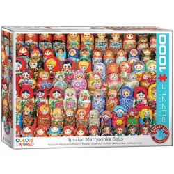 Puzzle Eurographics 1000 piezas Colección de muñecas matrioskas 6000-5420