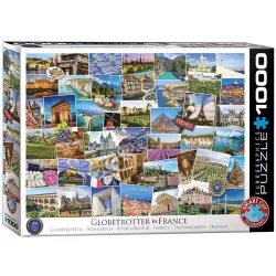 Puzzle Eurographics 1000 piezas Trotamundos: Francia 6000-5466
