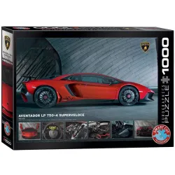 Puzzle Eurographics 1000 piezas Lamborghini Aventador LP750-4 Superveloce 6000-0871