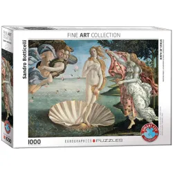 Puzzle Eurographics 1000 piezas Fine Art Collection El nacimiento de Venus, Botticelli 6000-5001