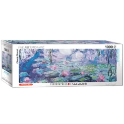 Puzzle Eurographics Panoramico 1000 piezas Los nenúfares, Monet 6010-4366