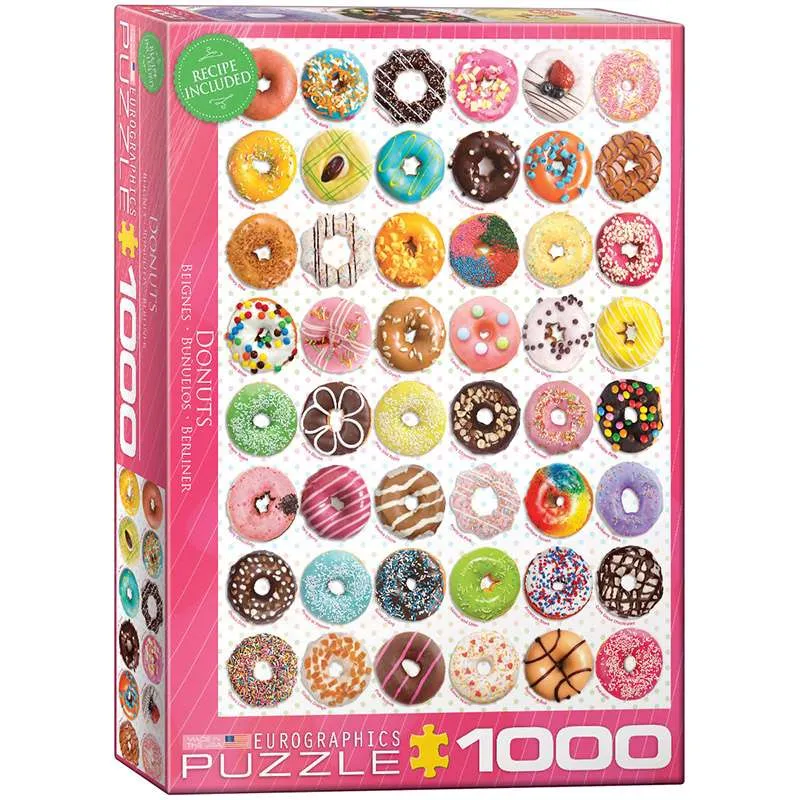 Puzzle Eurographics 1000 piezas Donut 6000-0585